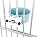 Kennel-Gear 20 oz Plastic Dog or Cat Bowl Kit, Slate Blue
