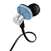 GOgroove AudiOHM DX Noise Isolating In-Ear Earbuds Earphones (Arctic Blue) with Anti-Tangle Cord and Interchangeable Silicone Ear Gels for Smartphones , Tablets , mp3 Players , Laptops , Portable DVD Players & More