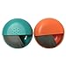 LazyMe Decorative Pill Box Cute Size for Purse Locking Small Daily Case (Green, 1)