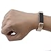 Henoda Replacemnt Leather Bands Compatible with Fitbit Alta/Fitbit Alta HR, Classic Genuine Leather Wristband, Small Large, No Tracker