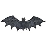 Design Toscano Key Hook Rack - Vampire Bat Key Holder Wall Sculpture: Large - Bat Figure - Halloween Bats