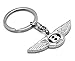 Bentley Keychain & Keyring with A Blue Bottle Opener Keychain (Black)
