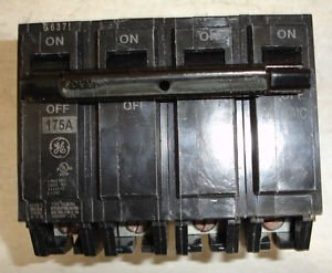 General Electric THQMV175WL 175 amp GE Main Circuit Breaker Midwest