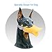 HaloVa Dog Muzzle, Anti Bite Duck Mouth Shape Dog Mouth Covers, Anti-called Silicone Muzzle Masks Pet Mouth Set, Yellow, Small