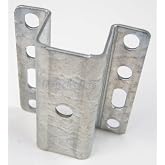 Sturdy Built 1 1/2 inch Galvanized Boat Trailer Hat Bracket for Guide Poles