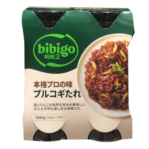 CJコープ プルコギ 韓国風焼肉のタレ 840g×2個商品画像