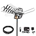HDTV Digital Antenna -150 Miles Range w/ 360 Degree Rotation Wireless Remote - UHF/VHF/1080p/ 4K Ready(Without Pole). Upgraded 2020 Version primary