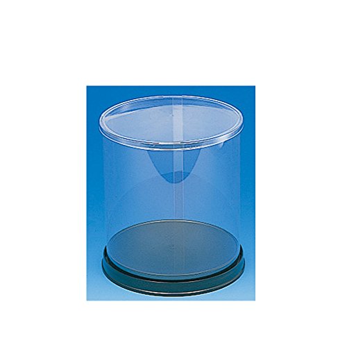 ヘイコー コレクションケース 展示用 ウインナーケース 丸 Φ15x16cm 本体色:透明/底面色:黒 1個入商品画像