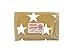 Rough Enough Glossy Canvas Star Pattern Slim Front Pocket Minimalist Multifunction Cute Stylish Trifold Short Portable Wallet Card Case Coin Purse Holder Organizer with Zipper for Kid Boy Sport School