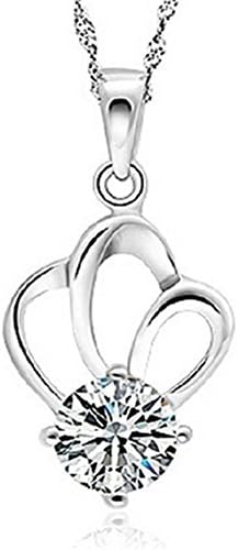CHAKNOE Lucky Simple Style Fashion Women Female Heart Sexy Weeding White Necklace