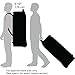 Cargo Hauler Rolling Duffel ultraleichter Backpacker mit Rucksackträgern und Rollen, 120 L