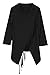 ChongXiao Womens Tassel Slash Shawl Long Sleeve Sweatershirt Cardigan Casual Blouse Top Shirts