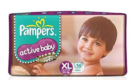 pampers xl 56 amazon