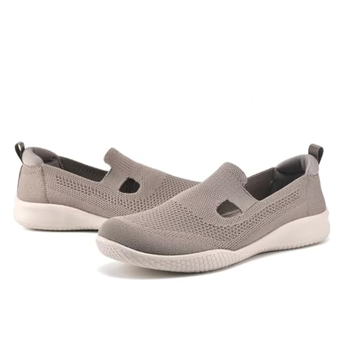 konhill Breathable Women's Slip-On Shoes – Lightweight Mesh Sports Shoes for Summer with Flexible Sole