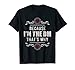 Because I'm The DM T-Shirt Funny Vintage RPG Gift Tee