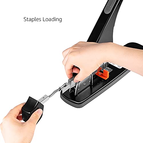 Amazon Basics Effortless Heavy Duty Stapler, 210 Sheets High Capacity