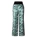 Wisslotus Women‘s Wide Leg High Fold Over Waist Camouflage Printed Camo Palazzo Pants Plus Size (L, Camo)