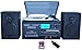 Boytone BT-28SPB, Bluetooth Classic Style Record Player Turntable with AM/FM Radio, Cassette Player, CD Player, 2 Separate Stereo Speakers, Record Vinyl, Radio, Cassette to MP3, SD Slot, USB, AUXthumb 2