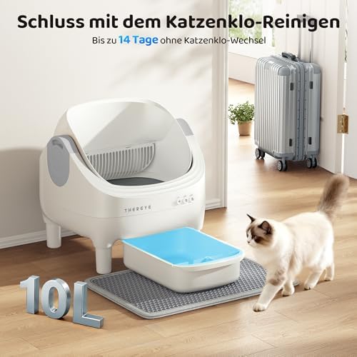 Selbstreinigende Katzentoilette Offenes XXL Kapazität