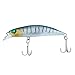 Discover Fish Fishing Lures for Trout Bass Minnow - Lifelike Swimbaits Musky Walleye Crappie Hard Plastic Topwater Baits Set with Treble Hooks for Freshwater Saltwater Lake 2.5inch 5Pcs/Lot