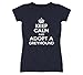 Keep Calm and Adopt Greyhound Rescue Dog T Shirt