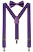 BODY STRENTH Bow Tie for Kids Child Suspender Pretied Bowtie and Suspenders Set