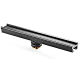 Neewer Aluminium Alloy 8"/20cm Cold Shoe Extension Mount bar for Nikon Canon Pentax Sony Fujifilm DSLR Cameras or Camcorder Accessories Such as LED Video Light,Microphone,Monitor,Flash Speedlite