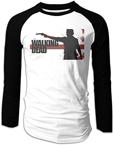 The Walking Dead's Season 6 Vintage Baseball Jersey For Men Raglan T Shirt