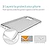 Stalion HTC One M9 Case [Hybrid Bumper Series] Shockproof Impact Resistance (Diamond Clear) Ultra Slim Fit with Diamond Clear Back + Raised Edges for Protection