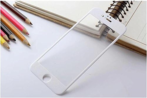 Cakin iPhon6/6S 5.5" inches Tempered Glass Screen Protector, Protective Film, Hot Bending Process and 3D Curved Surface Radian Integration-iPhone 6/6S-5.5" inches (P6S5 White)
