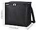 MIER 24 Can Soft Cooler Insulated Lunch Box Bag for Women, Men, Leakproof Lunch Tote (Black)