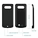 Note 5 Battery Case, Maxdara 4200 Mah External Backup Battery Charger Cover Case for Samsung Galaxy Note 5 Rechargeable Power Bank Case - (Black)