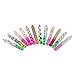 Baisidai 5 Pack of Pattern Mini Crystal Glass Nail Art Files