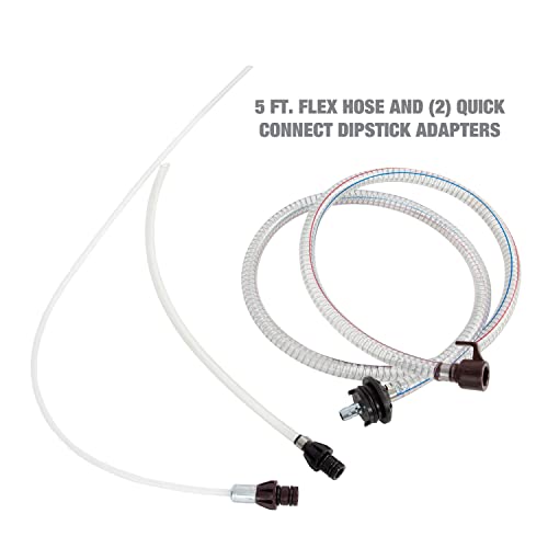 OEMTOOLS 24397 10 Quarts (2.5 Gallons) Manual Fluid Extractor, Oil