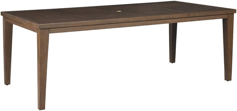 Best Shore Outdoor Patio Aluminum Rectangle Bar Table