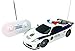Justice Team Police RC Police Car 1:20 Scale Full Function Remote Control - Flashing Lights + Siren Sounds + Light Up Wheels
