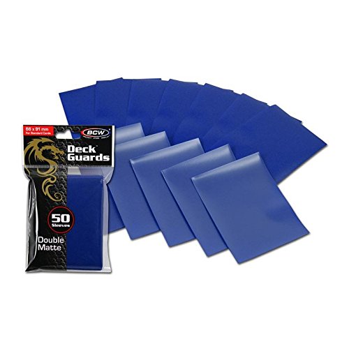 1500 Blue Double Matte Deck Guard Card Sleeves - Ultra Protectors - MTG - Dragon Ball Z