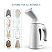 Alloyseed Clothes Steamer, 130ML Handheld Portable Steamer, Fast Heat-up Powerful Travel Garment Steamer with High Capacity for Home and Travel