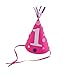 Girl First Birthday Decorations - 1st Birthday - Burlap Highchair Banner and Felt Hat Pack