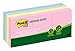 Post-it Greener Notes, 12 Pads/Pack, 1 &frac12; in. x 2 in, 100% Recycled Paper and a Plant-Based Adhesive, Assorted Helsinki Colors (653-RPA) primary