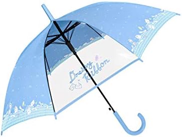 傘 子供用 女の子 キッズ 通学 雨具 長傘 マリン プラネット 星 アンティーク 55cm ジャンプ グラス