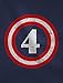 Tstars Captain 4th Birthday Shirt - Fun Number 4 Tee Gift for Four-Year-Old Kids, Toddler Boys and Girls 4T Navy