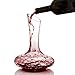 Zalik Wine Decanter Hand Blown Design - Superior Quality Crystal Hand Made large Wine Carafe Holds 1800 ML - Lead Free The Premium Gift For Wine Lovers