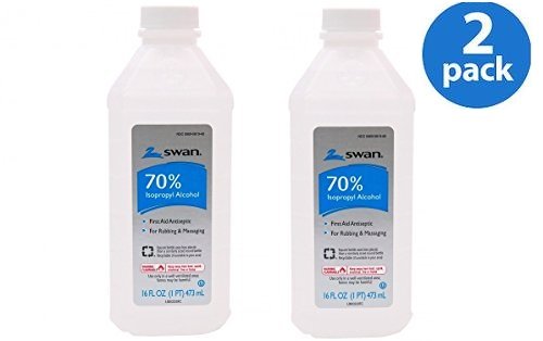 Rubbing alcohol, 16 oz (pack of 2)