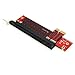 StarTech.com PCI Express X1 to X16 Low Profile Slot Extension Adapter - PCIe x1 to x16 Adapter, TAA (PEX1TO162)