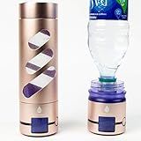 Hydrogen Water Ionizer Maker Generator - Built in Hydrogen Reader with LED Screen Shows The PPB Molecular of The Hydrogen Generated in The Portable Sports Bottle Machine.
