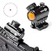 Predator V3 Micro Red Dot Sight | Combat Veteran Owned Company | 45 Degree Offset Mount and Riser Mount Included | Reflex Rifle Optic With 11 Adjustable Brightness Settings | Reddot Gun Scope
