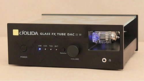 Jolida - FX Tube DAC III W- Digital to Analog Converter with Bluetooth - Silver