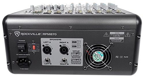 2 Rockville+RPM870+Channel+Powered+Effects