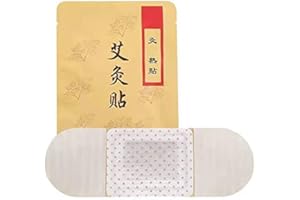 15 Pcs Moxibustion Patch Pure Nature Moxa Sticker Pads Chinese Traditional for Neck, Shoulder, Back, Waist, Hand, Feet, Joint